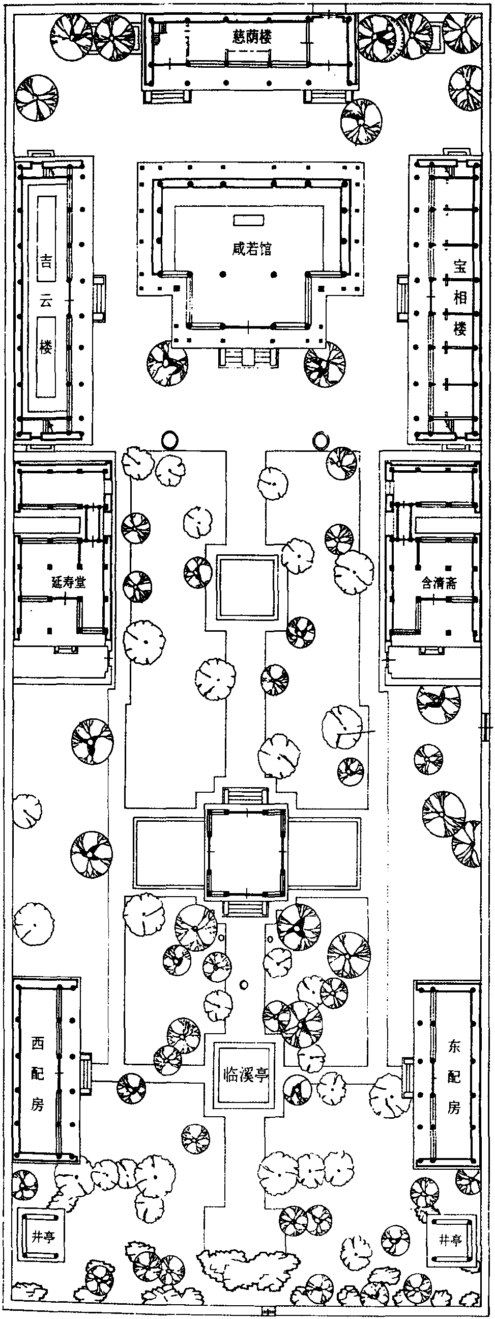 慈宁花园平面图